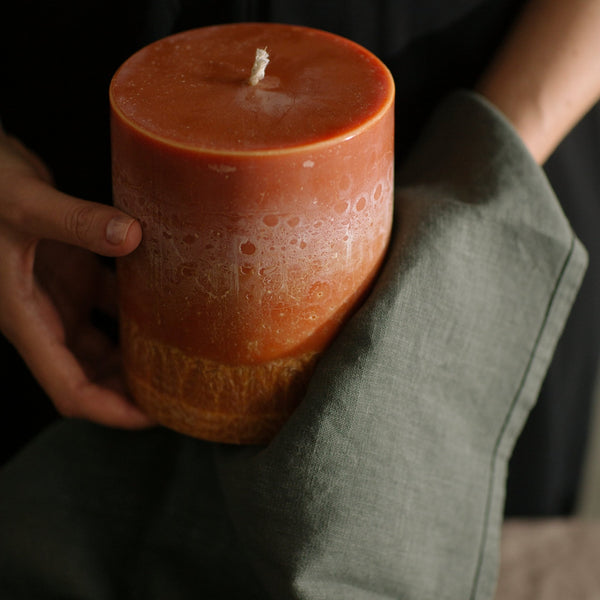 Linen Tales Forest Green Linen Kitchen Towel