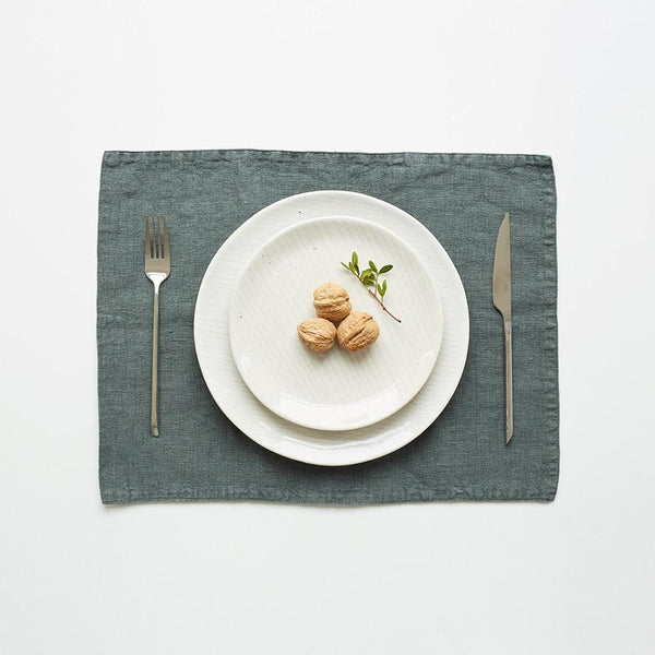 linen tales Forest Green Linen Placemat