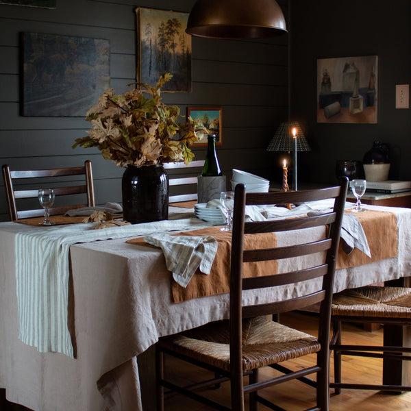 Linen Tales Hazelnut Linen Placemat