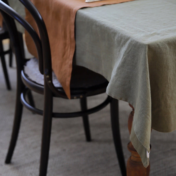 Linen Tales Hazelnut Linen Table Runner