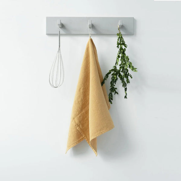 Linen Tales Honey Linen Kitchen Towel