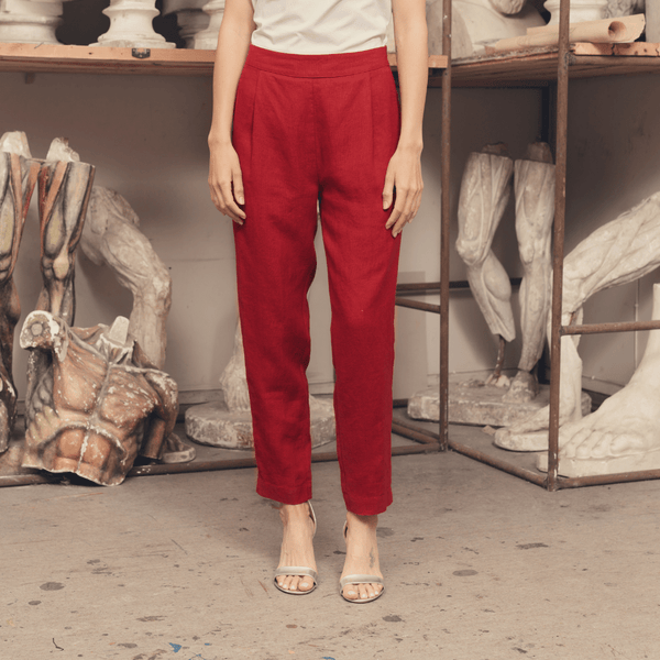 linen tales Lava Falls Linen Gladiolus Trousers