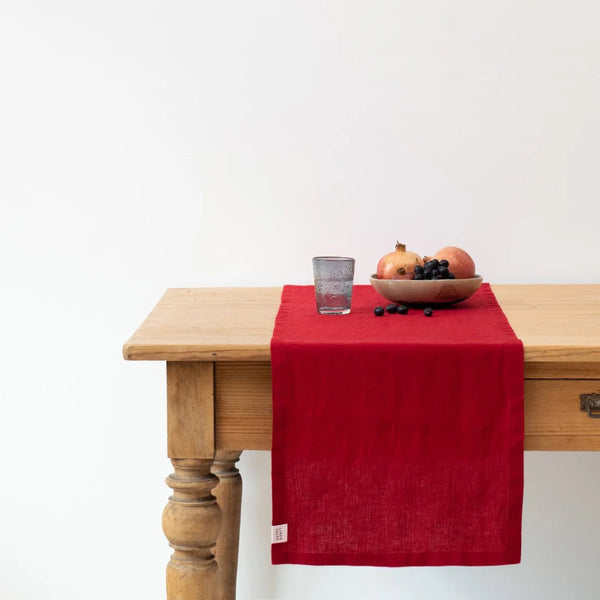 linen tales Lava Falls Linen Table Runner