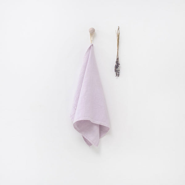 linen tales Lavender Fog Linen Kitchen Towel