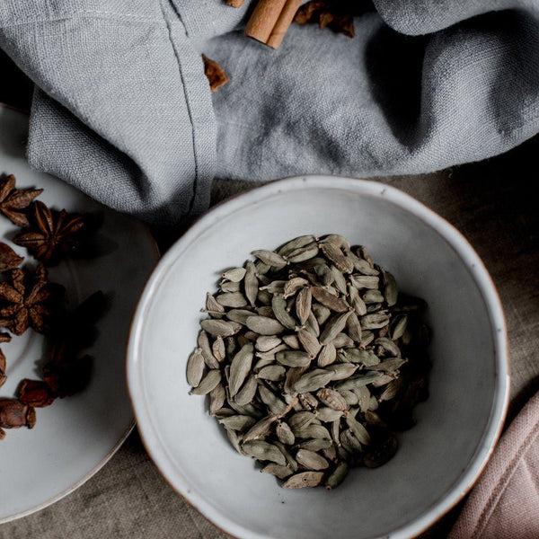 Linen Tales Light Grey Linen Kitchen Towel