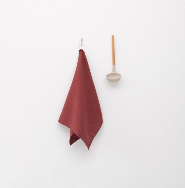 linen tales Marsala Linen Kitchen Towel