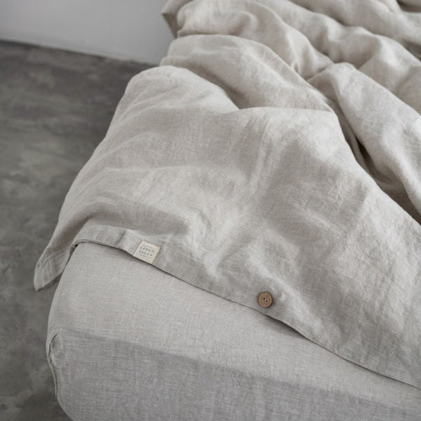 Linen Tales Melange Linen Duvet Cover Set
