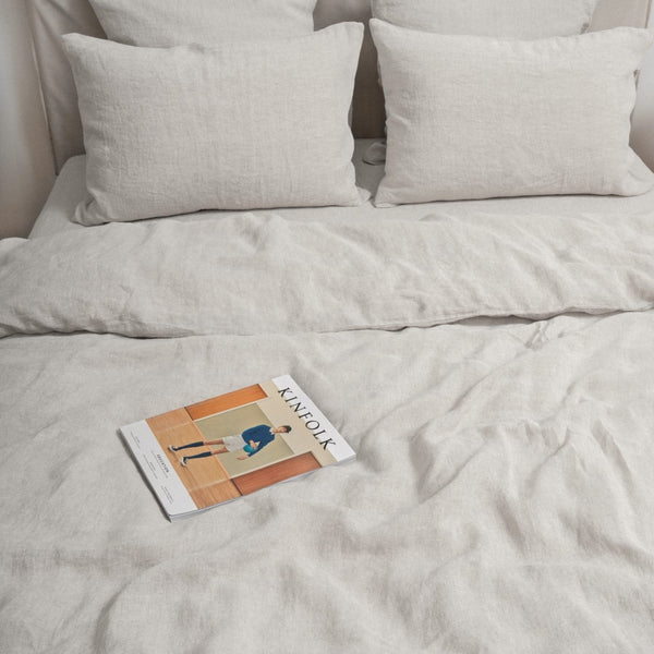 Linen Tales Melange Linen Duvet Cover Set