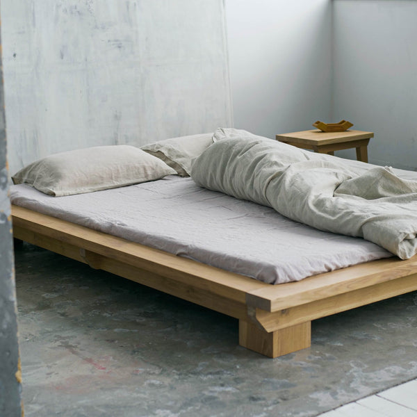 Linen Tales Melange Linen Flat Sheet