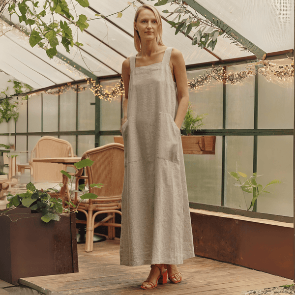 Linen Tales Melange Linen Fugue Dress