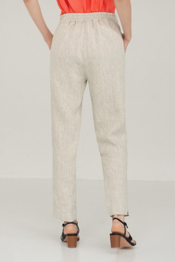 Linen Tales Melange Linen Gladiolus Trousers