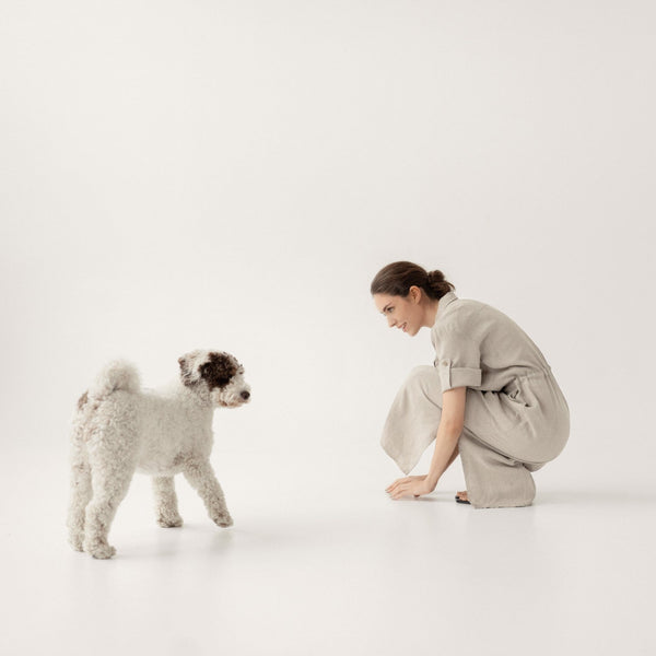 Linen Tales Melange Linen Linden Dress