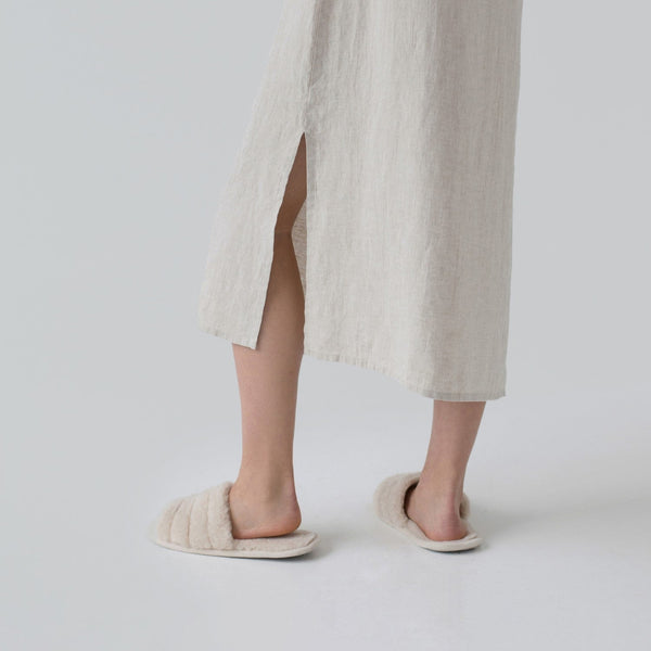 Linen Tales Melange Linen Nasturtium Nightdress