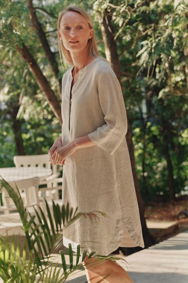 Linen Tales Melange Linen Prelude Dress