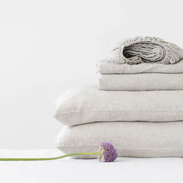 linen tales Melange Linen Sheet Set
