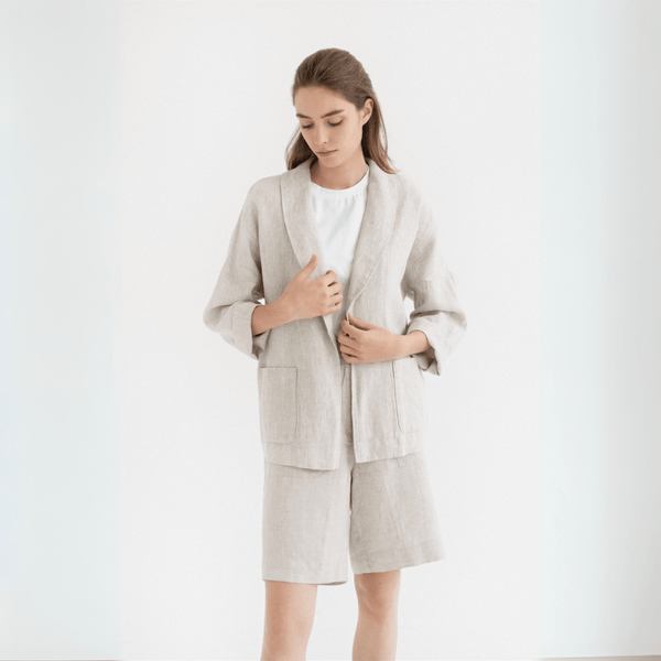 linen tales Melange Linen Sonata Jacket