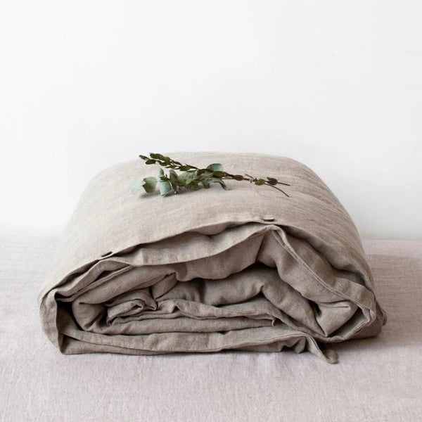 linen tales Natural Linen Duvet Cover