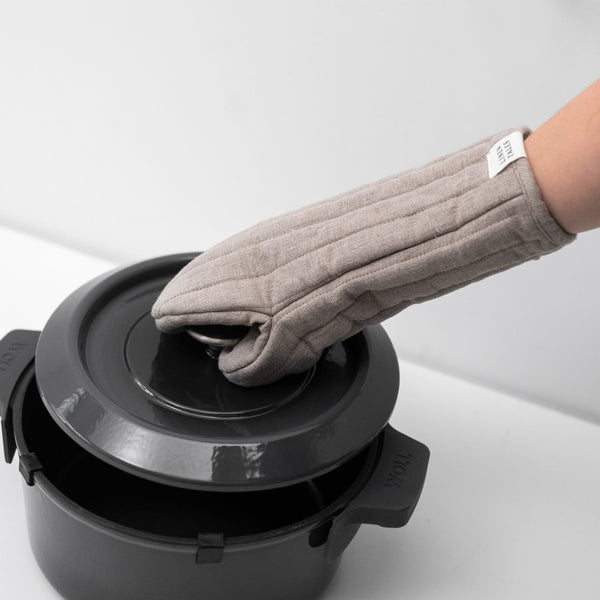 Linen Tales Natural Linen Oven Mitt