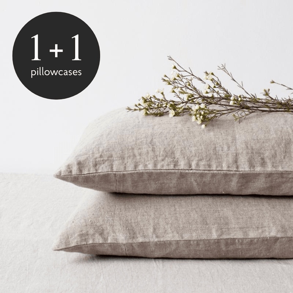 linen tales Natural Linen Pillowcase