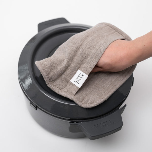 Linen Tales Natural Linen Potholder