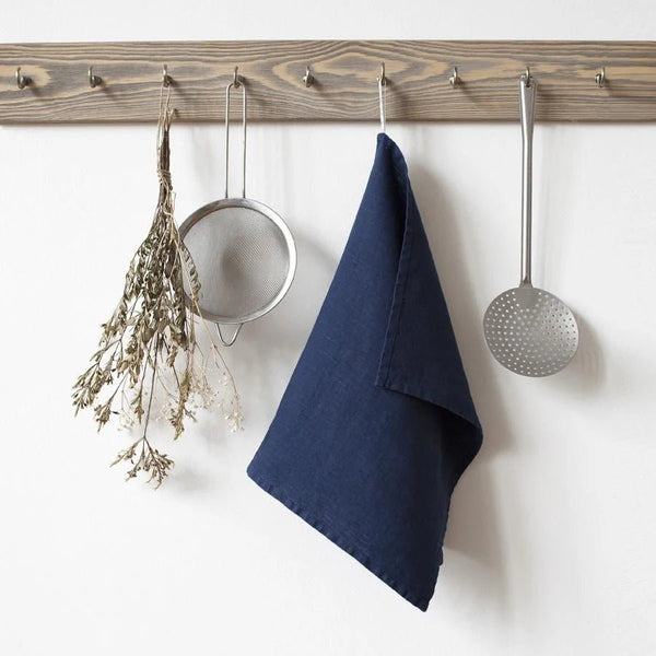 linen tales Navy Linen Kitchen Towel