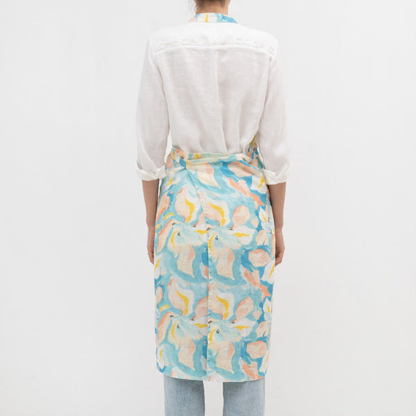 Linen Tales Pastel Iris Linen Chef Apron