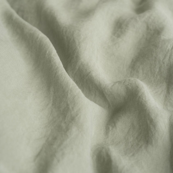 Linen Tales Sage Linen Duvet Cover
