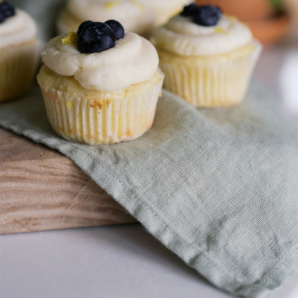 Linen Tales Sage Linen Kitchen Towel