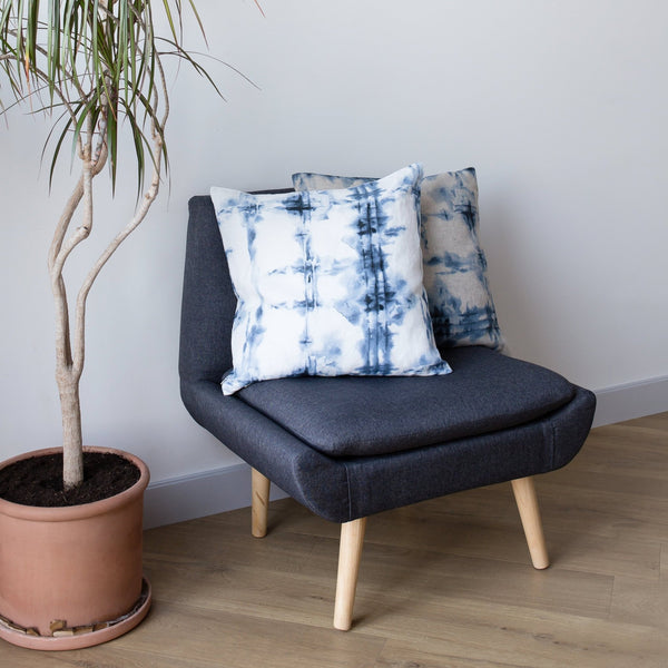 Linen Tales Tie Dye Linen Cushion Cover