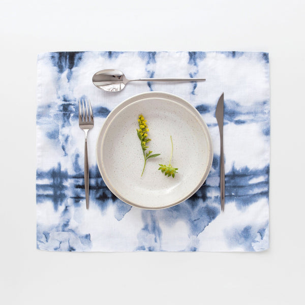linen tales Tie Dye Linen Placemat