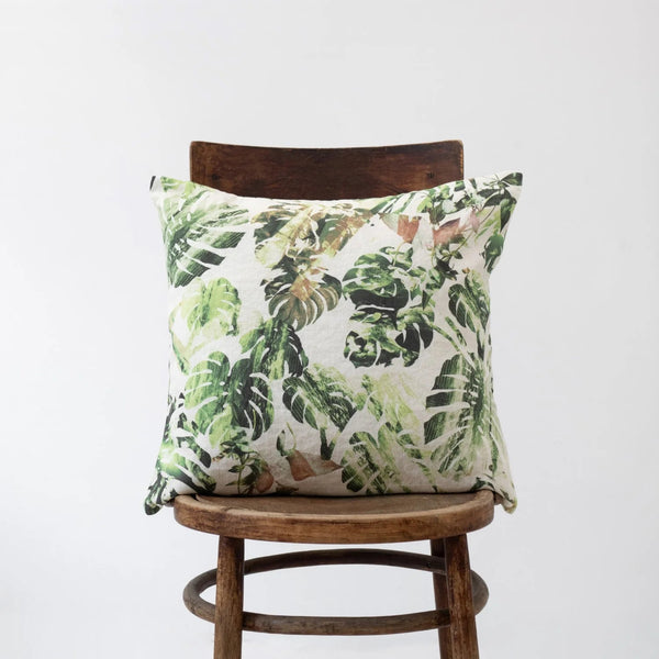 linen tales Tropical Linen Cushion Cover