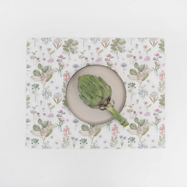 linen tales White Botany Linen Placemat