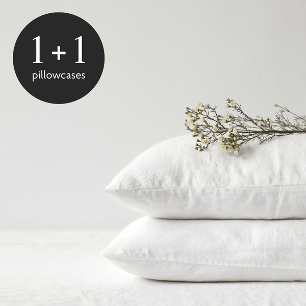 linen tales White Linen Pillowcase