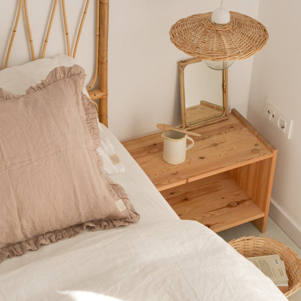 Linen Tales Portobello Linen Pillowcase With Frills