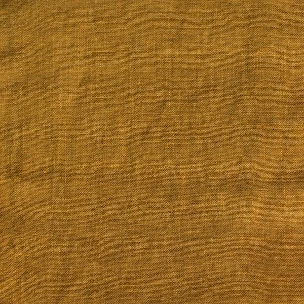 linen tales Unwashed Bronze Linen Fabric 215 g/sq.m