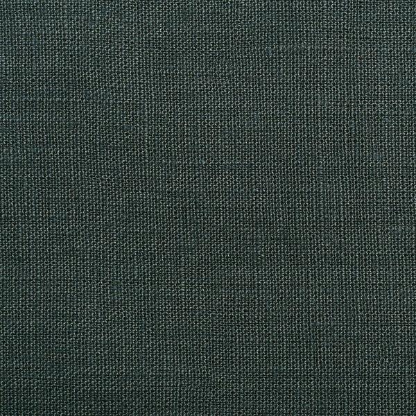 linen tales Unwashed Forest Green Linen Fabric 215 g/sq.m