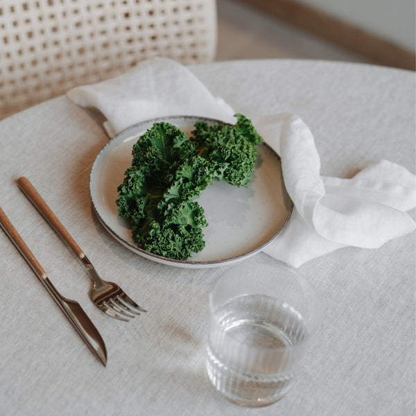 Linen Tales White Lightweight Linen Napkins Set Of 2