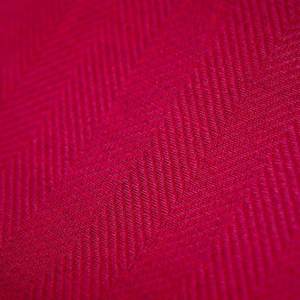 linenme Linen Fabric Sample Herringbone Emilia Pink