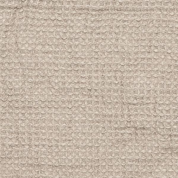 Linenme Linen Fabric Sample Natural Washed Waffle Big