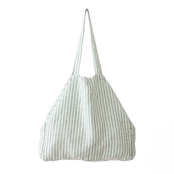 Linenme Aqua Foam Linen Beach Bag Brittany