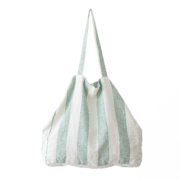 Linenme Aqua Foam Linen Beach Bag Philippe
