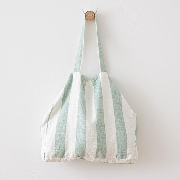 linenme Aqua Foam Linen Beach Bag Philippe