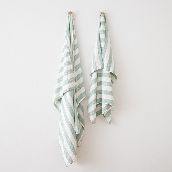 Linenme Aqua Foam Linen Fabric Philippe