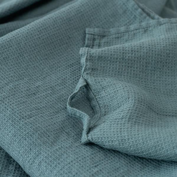 Linenme Arctic Linen Waffle Bath Towel Washed