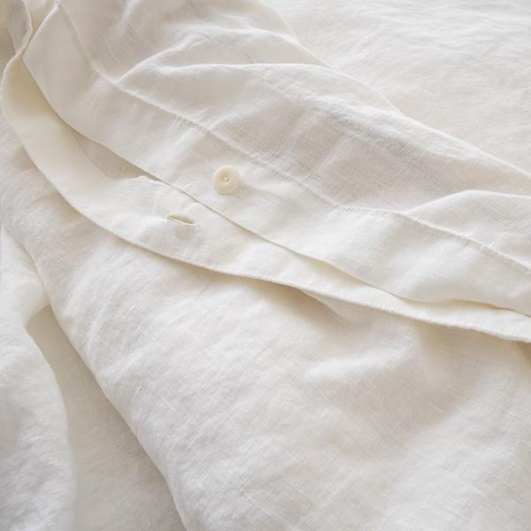 Linenme Bed Linen Bed Set Ivory Crushed