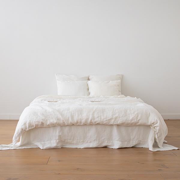 Linenme Bed Linen Duvet Ivory Crushed