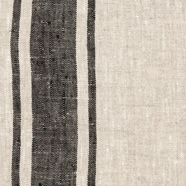 linenme Black Linen Fabric Sample Provence