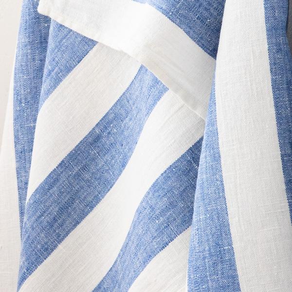 Linenme Blue Linen Bath Towels Set Philippe