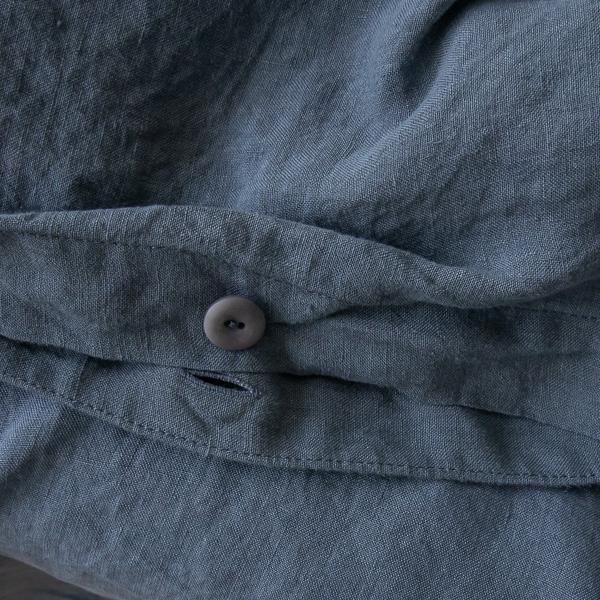 Linenme Blue Stone Washed Bed Linen Duvet