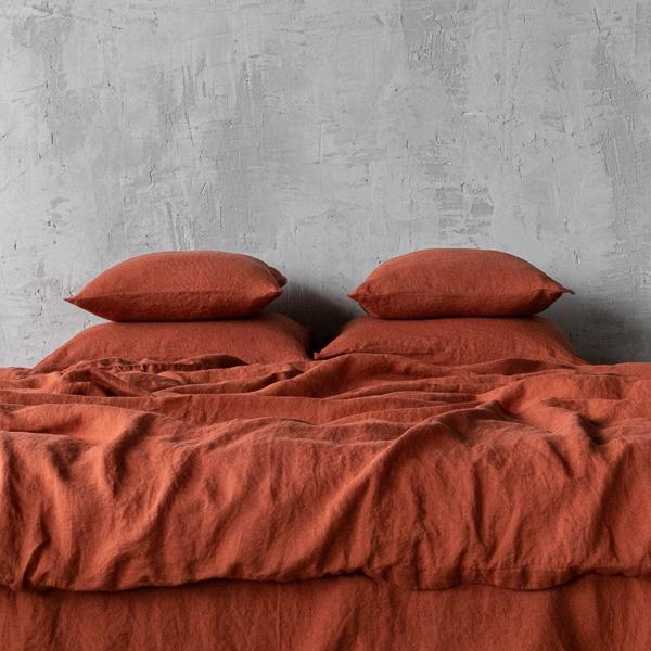 Linenme Brick Stone Washed Bed Linen Duvet